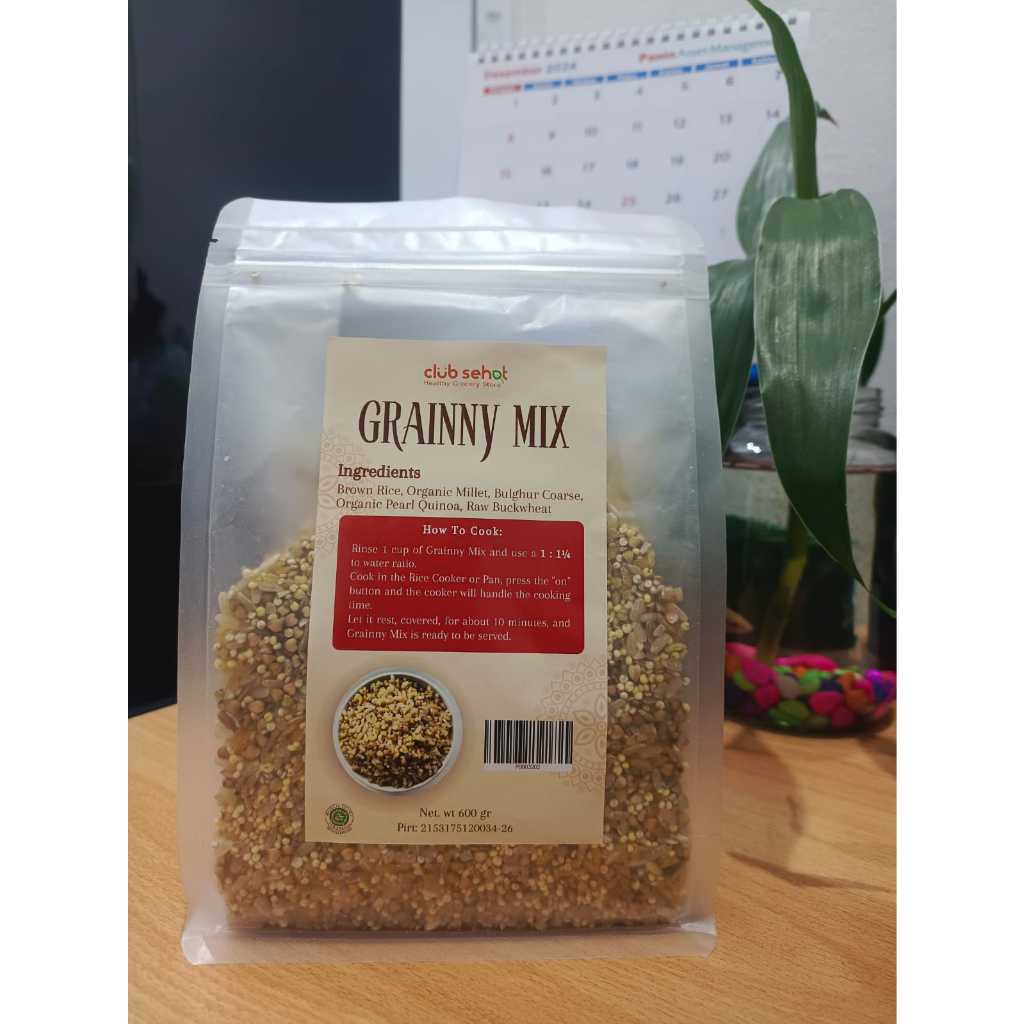 

Club Sehat - Grainny Mix 600gr
