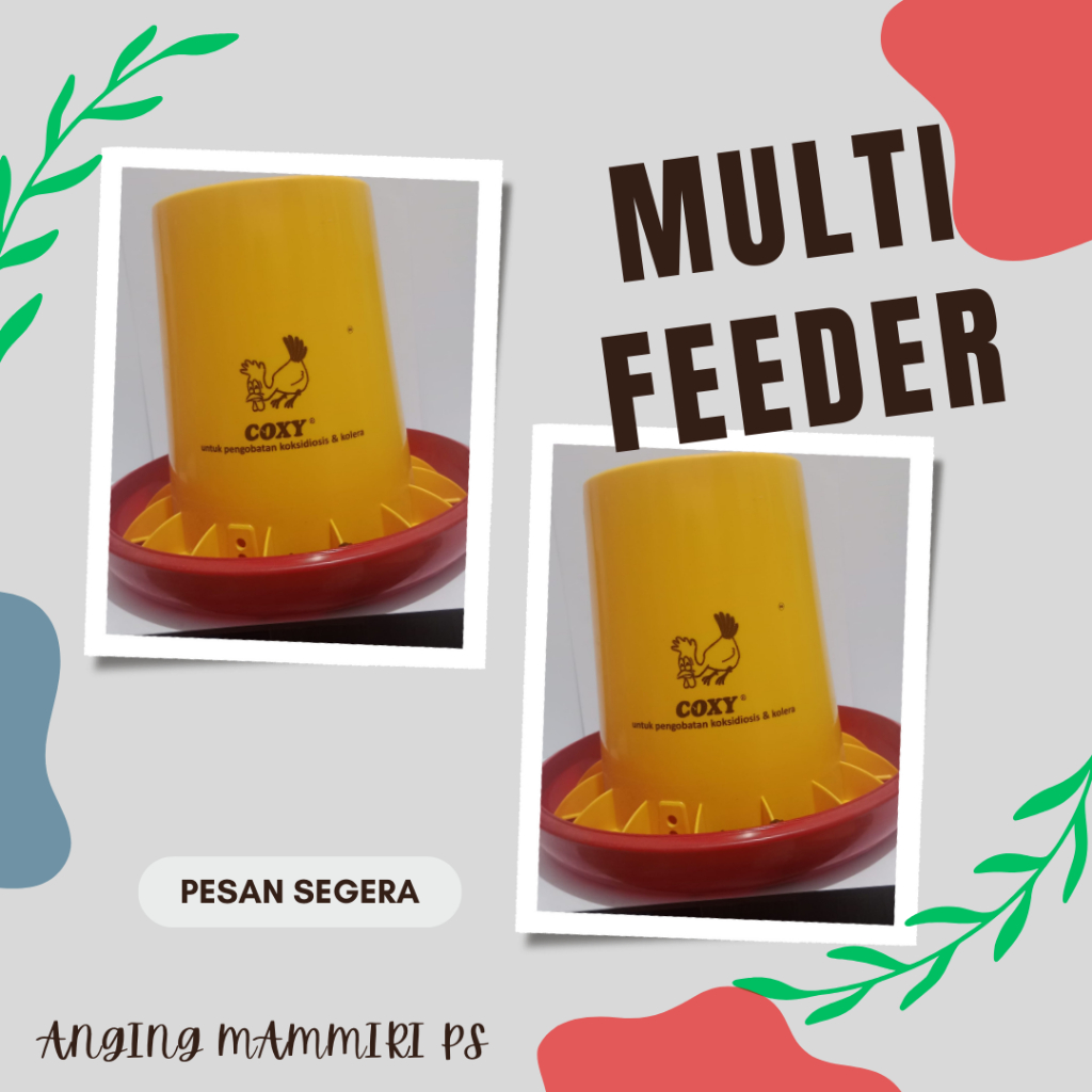 MULTI FEEDER (Tempat Makan Ayam)