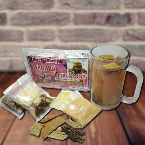 

WEDANG BERAS KENCUR ISI 5 PCS