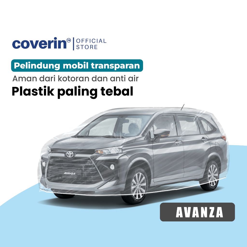 Bondarui90 - Body Cover Avanza Veloz 2022 - Plastik Sarung Mobil Brio, Xpander, Rush, Carry, Raize