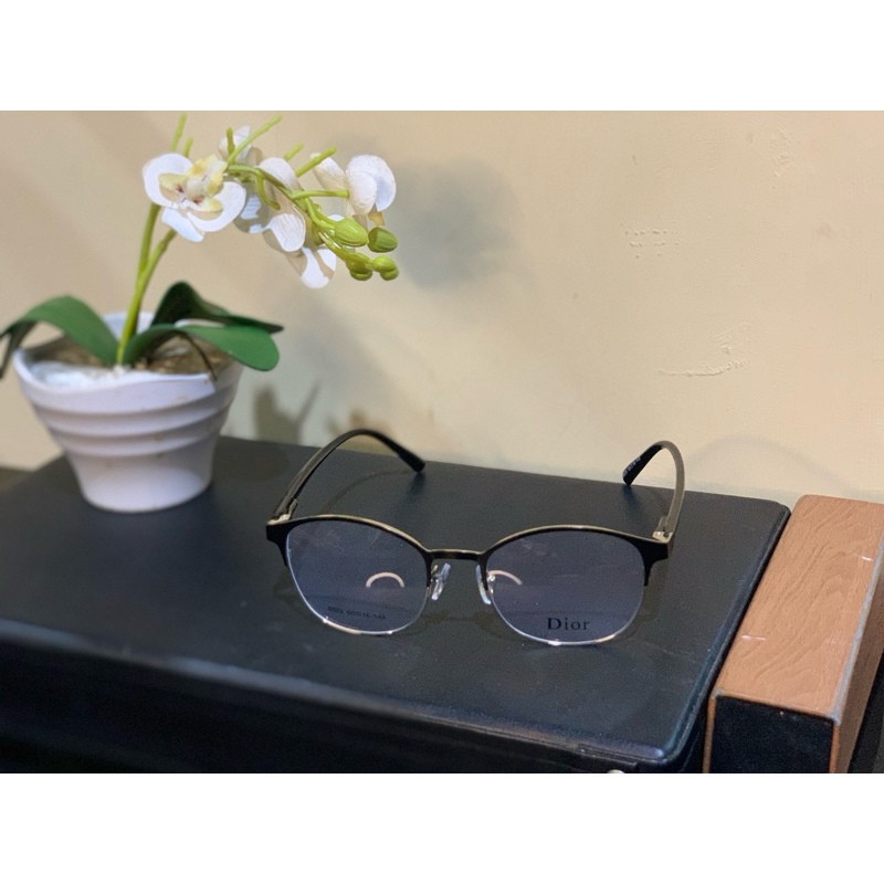 Kacamata Dior Besi Varian Fiber Bisa Ganti Lensa anti radiasi Photocromic