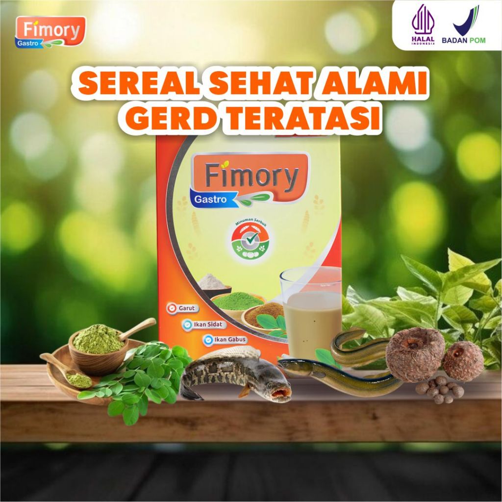 

Solusi Ampuh Atasi Gerd Dengan Minuman Sereal Umbi Garut - Fimory Gastro 250 gr