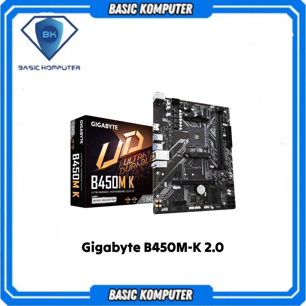 GIGABYTE B450M-K 2.0 (AMD,B450.DDR4)