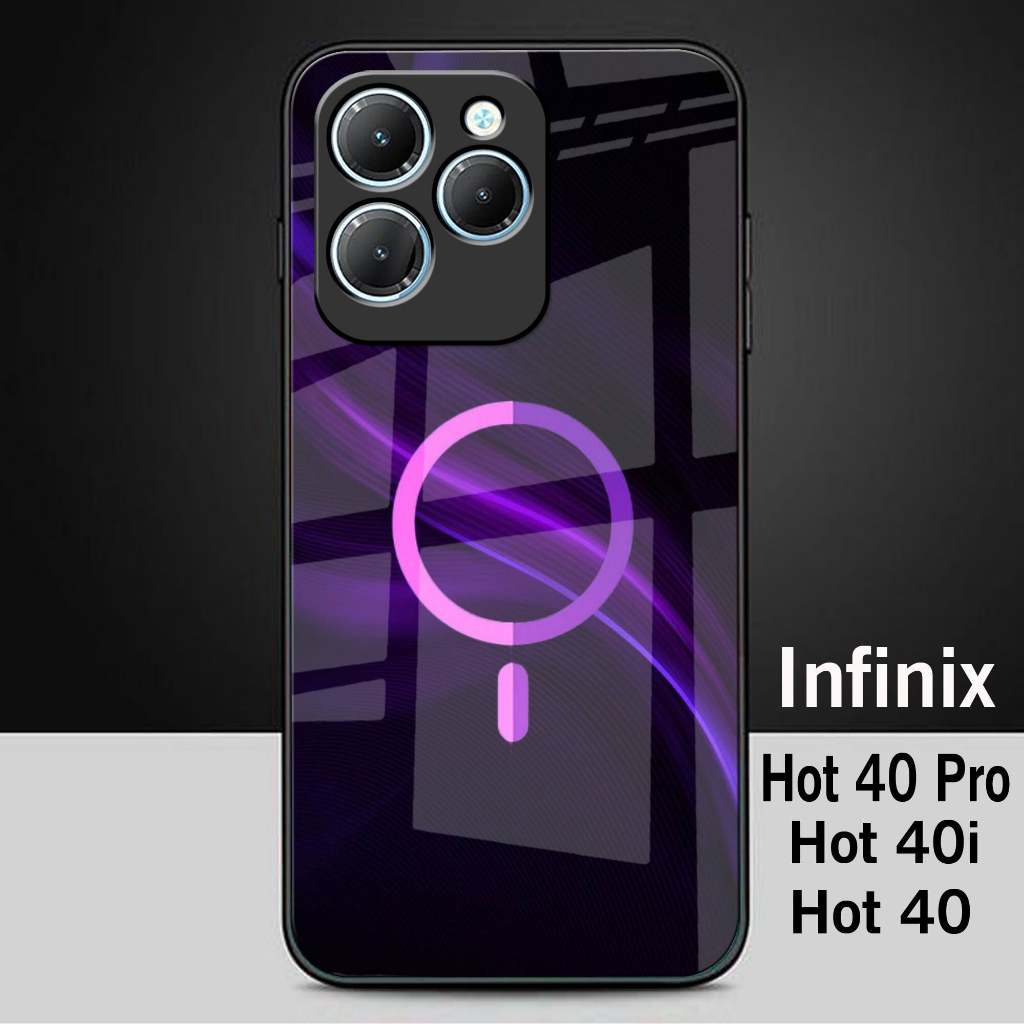 Softcase Glass Kilau Infinix 40 Pro/Hot 40i/Hot 40 - Casing Hp Infinix 40 Pro /Hot 40i/Hot 40 - N09