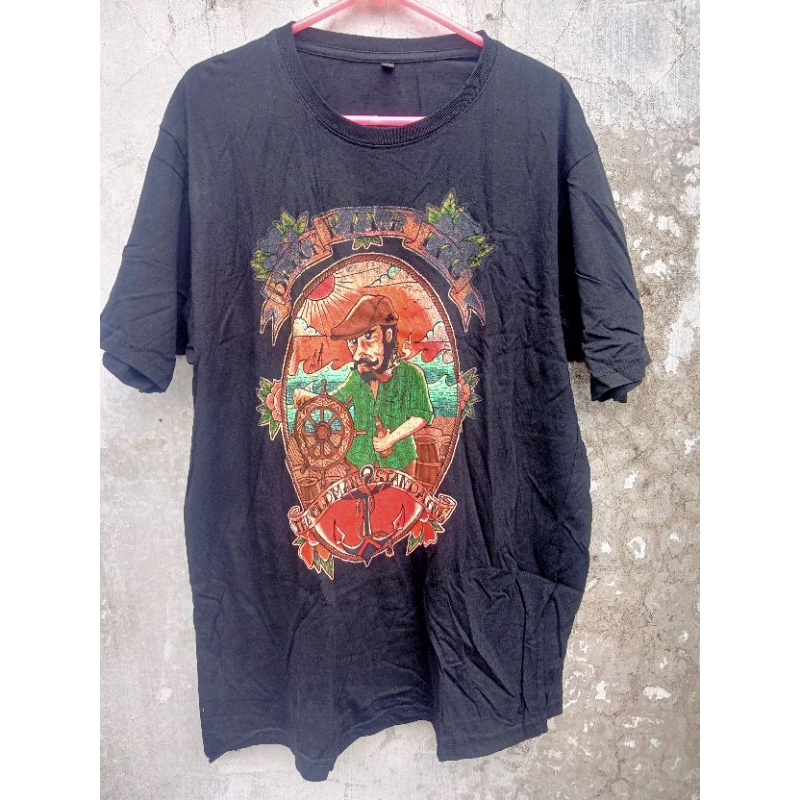 tshirt band - black rawk dog - the old man stand alone