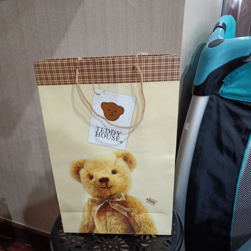 

paperbag teddy house prelov3d