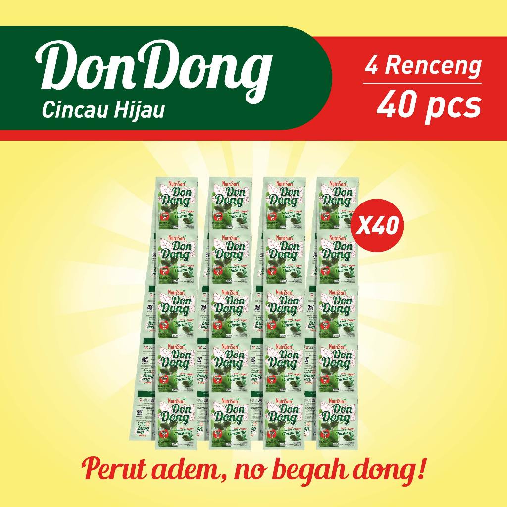 

Nutrisari Dondong Minuman Serbuk dengan Vit C - Rasa Cincau Hijau [14gr x 40pcs] - 4 renceng