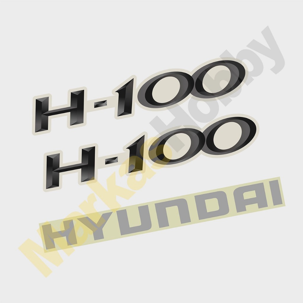 Stiker H-100 HYUNDAI