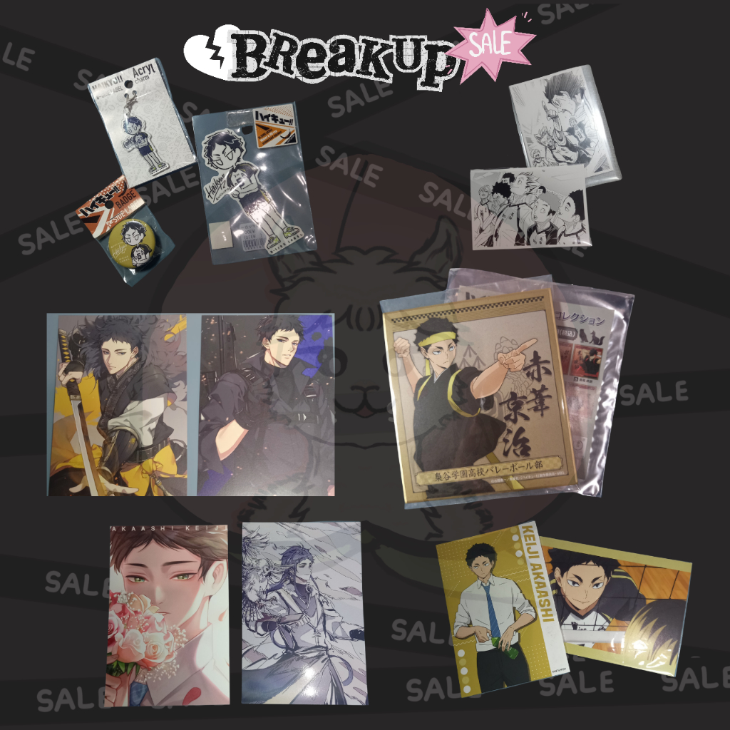 ALL ABOUT AKAASHI KEIJI READY STOCK