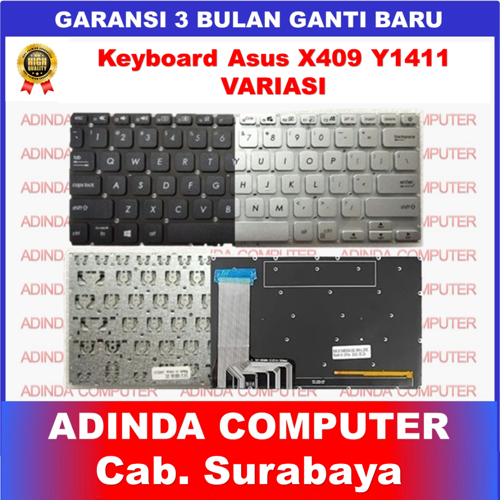 Keyboard Asus X409 X409ja X409L X409M X409ma X409U X409UA X409uj A409