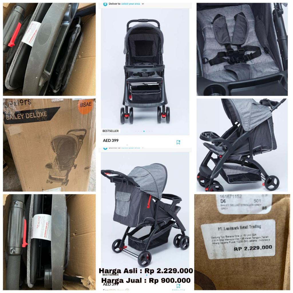 Juniors Bailey Deluxe Stroller