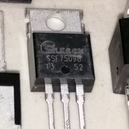 SSF7509 SSF7509B SF7509 SSF 7509 7509B Mosfet N-Channel 80A 80V To-220 SILIKRON Transistor Parts Kom