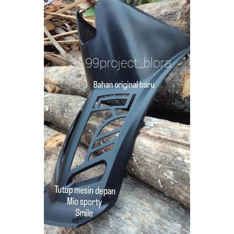 tutup mesin cover mesin depan coak mio sporty smile (bahan original baru)