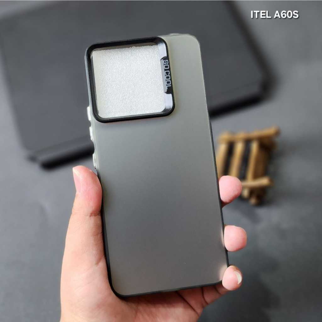 ITEL A60 ITEL A60S CASE IMD SOCOOL BLACK CASE SOCOOL ITEL A60 ITEL A60S