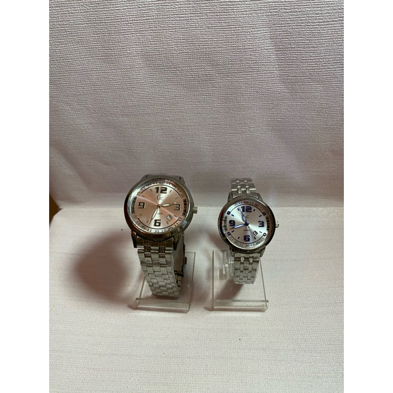 JAM TANGAN RANTAI COUPLE GC & CK TANGGAL