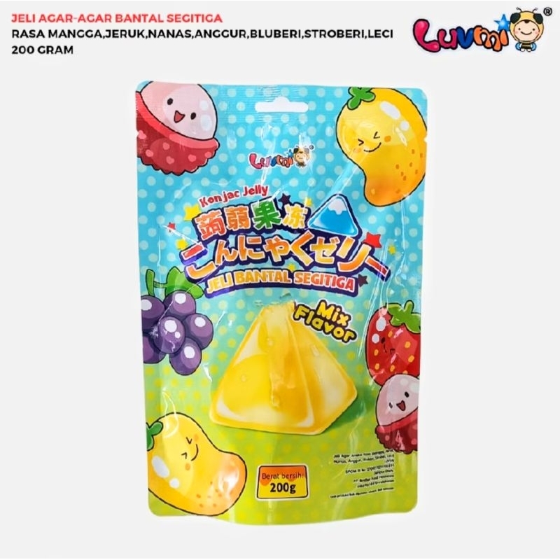 

Luvmi Konjac Jelly Bantal Segitiga Mix Flavor