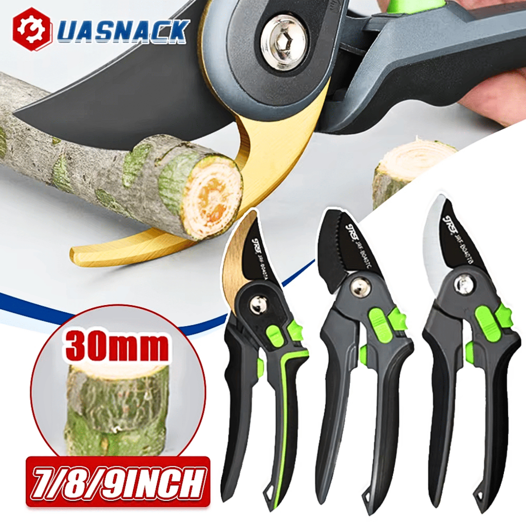 KNIFEZER 1025 Gunting Taman Besar Dahan dan Ranting Tumbuhan Bunga stainless Bonsai Scissors 20mm