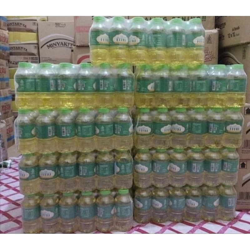 

Minyak Goreng Fitri 200ml kemasan bocil isi 24botol