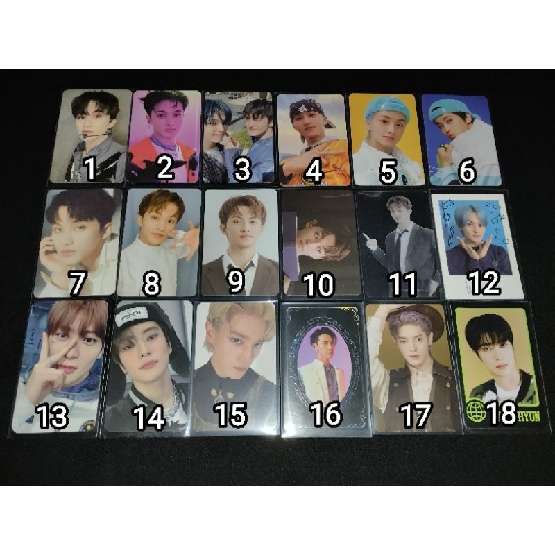 

[Ready Stock] Photocard Official NCT Mark, Jaehyun, Taeyong, Ten