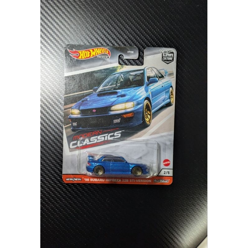 Hotwheels premium modern classic subaru impreza loose