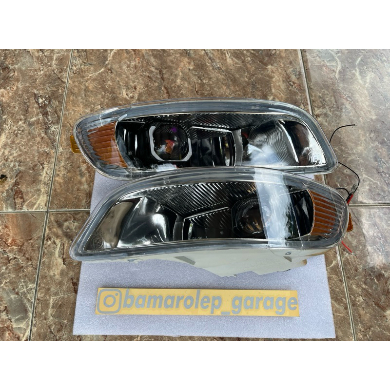 Foglamp Kijang Kapsul 2003-2004 Biled Matrix 1,5inch ice blue