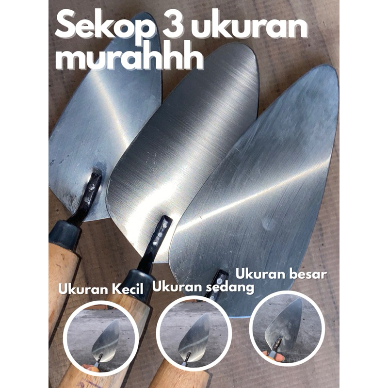 cetok semen - cetok galur - sendok semen