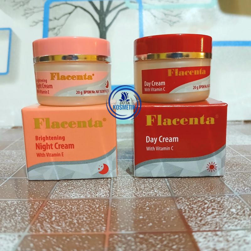 Cream FLACENTA Siang & Malam 20gram BPOM