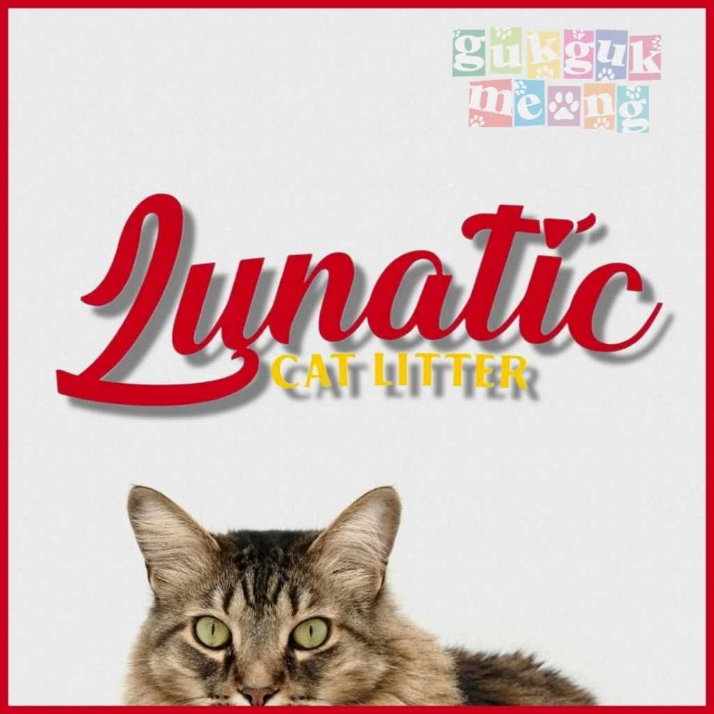 LUNATIC 25 LITER - PASIR KUCING MURAH - GUMPAL WANGI
