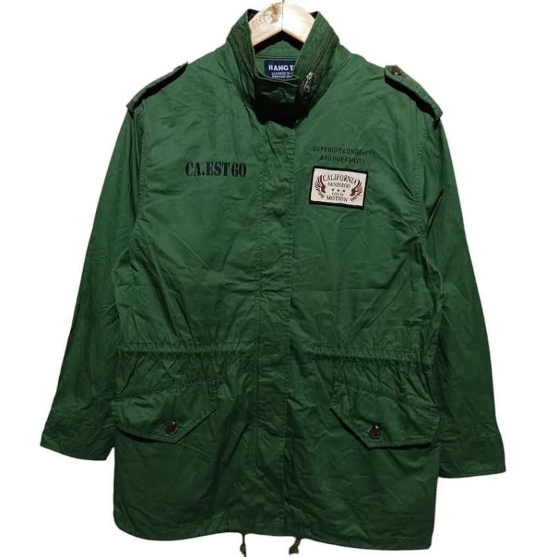 Jaket parka HANGTEN size S fit L