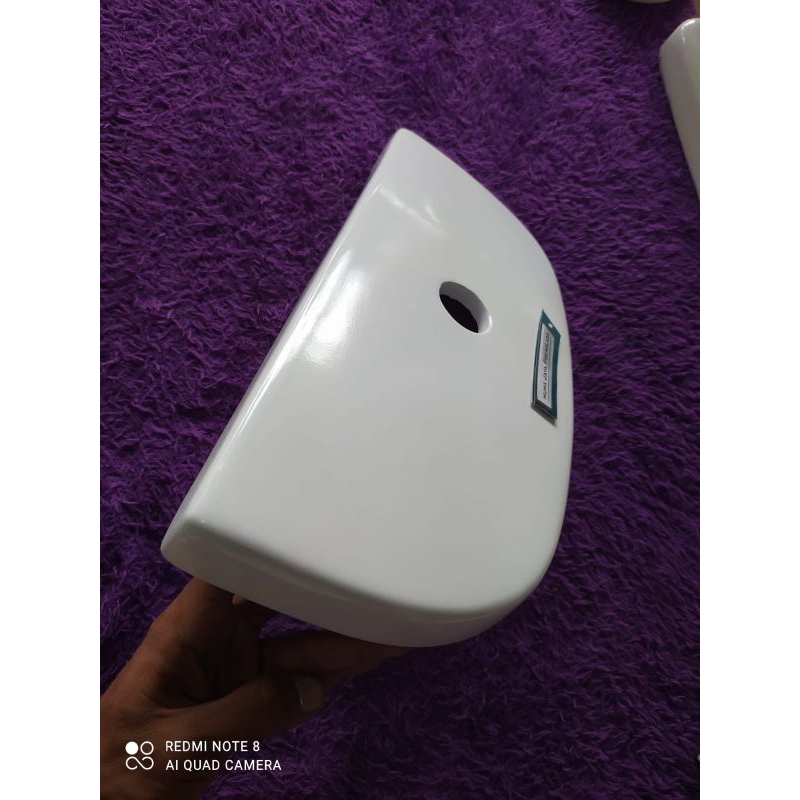 tutup tangki closet duduk bahan fiberglass cocok untuk merk oulu a626