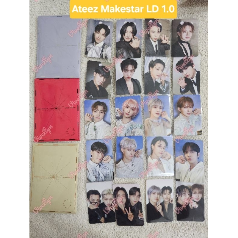 [Ready INA] Ateez Lucky draw LD Makestar Golden Hour Part 2