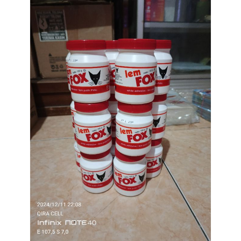 

LEM FOX Putih PVAc Botol 150 g