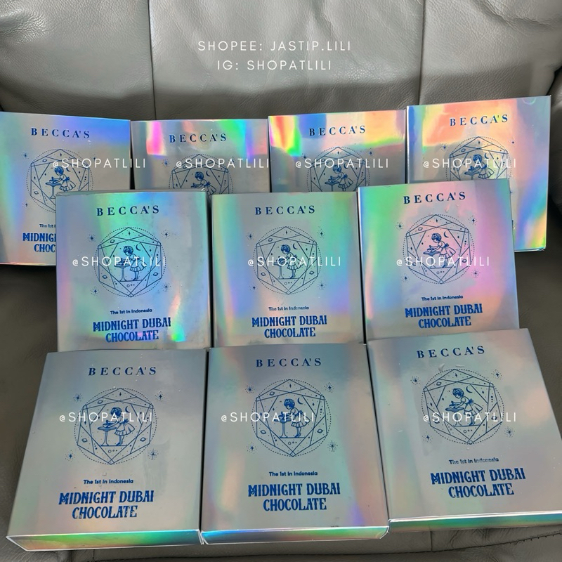

[READY SIAP GOSEND] BECCAS MIDNIGHT DUBAI CHOCOLATE ORIGINAL 1000% || Beccas chocolate dubai | coklat dubai becca