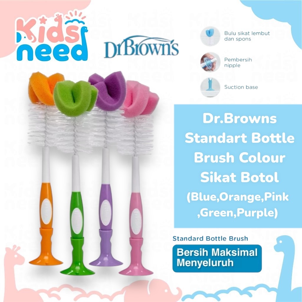 Dr.Browns Standard Bottle Brush Colour /Sikat Botol/Sikat Botol Dr browns