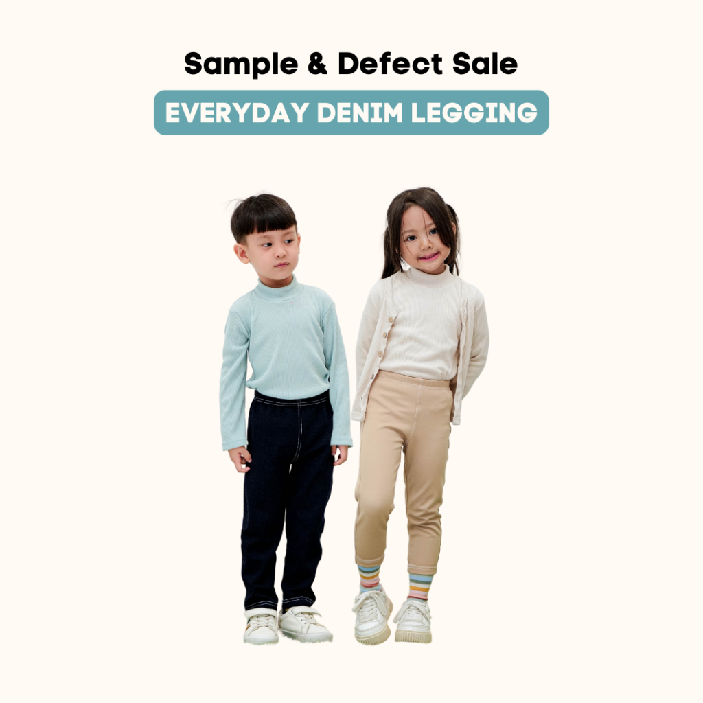 TODA KIDDY - Everyday Denim Legging - SAMPLE DEFECT SALE