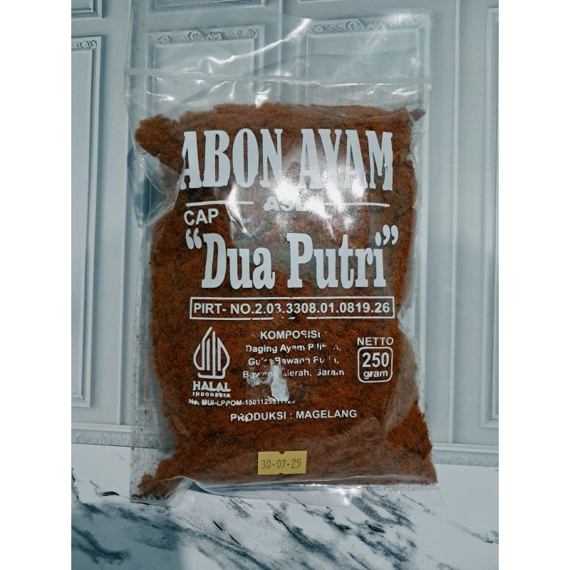 

ABON AYAM DUA PUTRI 250g