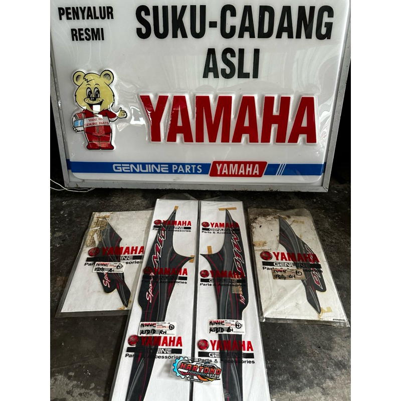 striping mio sporty hitam original