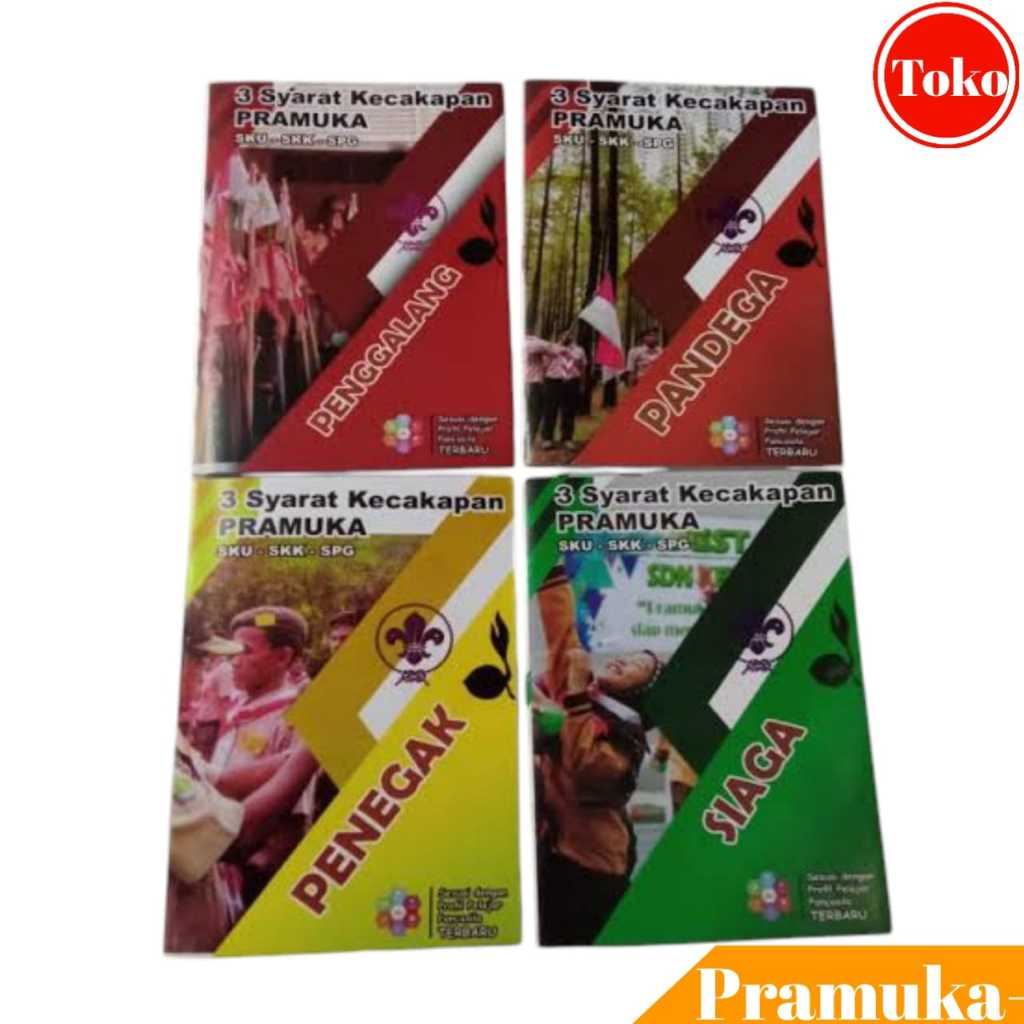 

Buku Syarat Pramuka Lengkap 3 in 1