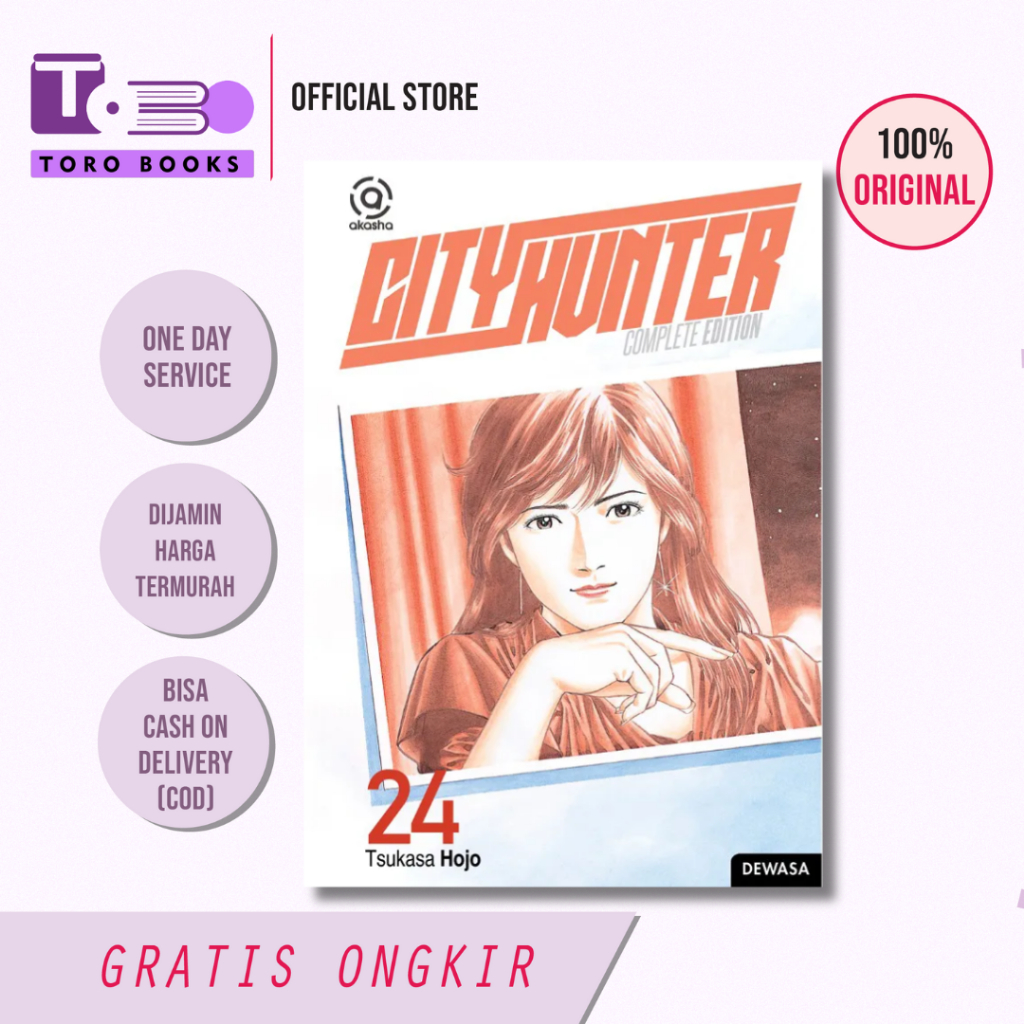 Komik seri : CITY HUNTER - COMPLETE EDITION 24