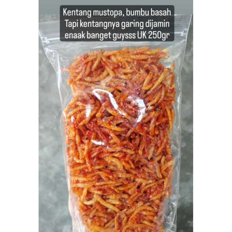 

Kentang Mustofa Bumbu Basah