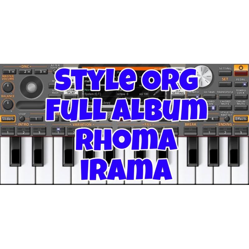 Style ORG Rhoma Irama Full Album