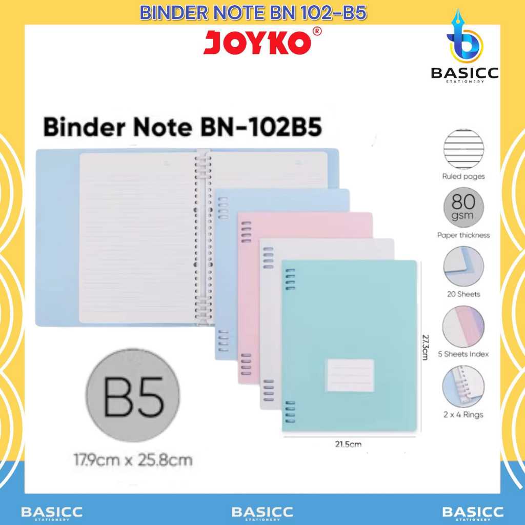 

Joyko Binder Note BN-102 B5