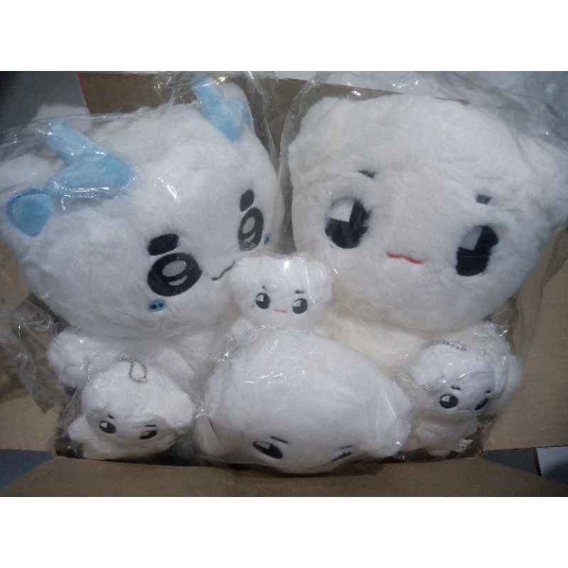 Big Kids Yeti Bebe Tyongya & Longlongmi & Rongrongmi - 40cm, 20cm, 10cm, 7cm