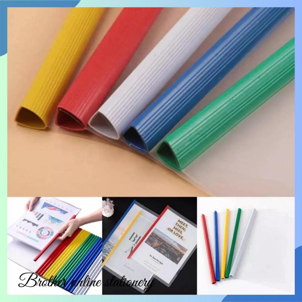 

BOS Paper Slide Binder CARPENTER A4 6mm/Tulang Jilid Kertas