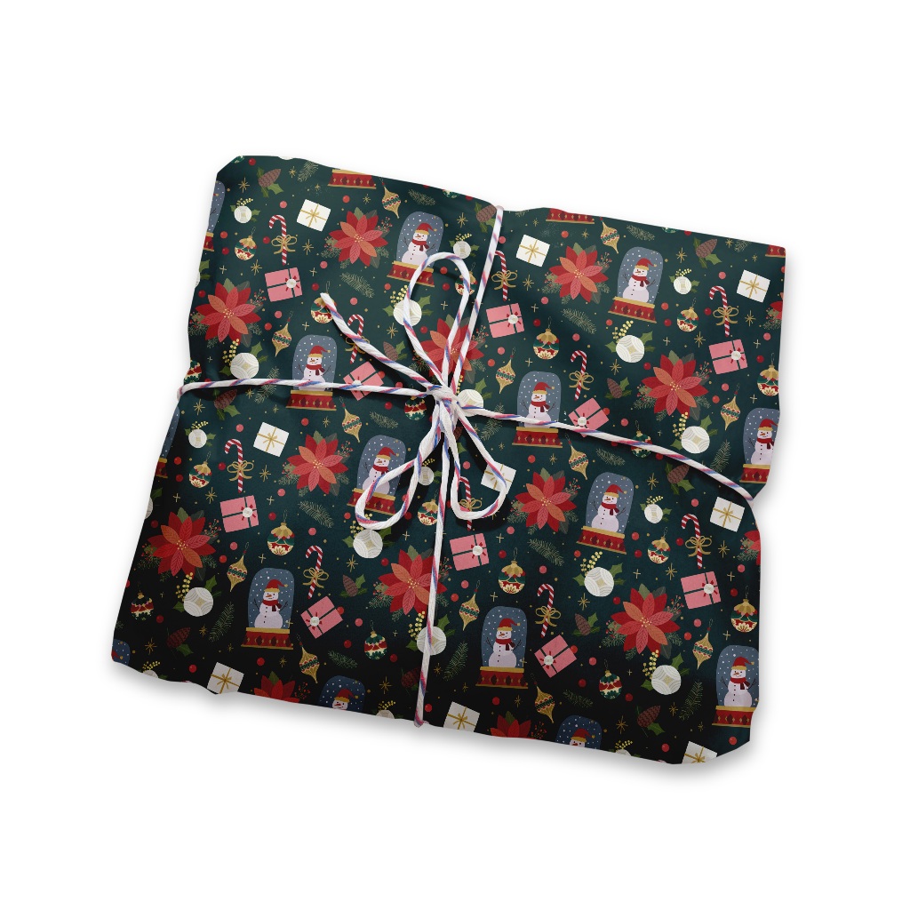 

Bukuqu KC003 Kertas Kado Natal - Chistmas Wrapping paper - Pembungkus kado X-mas