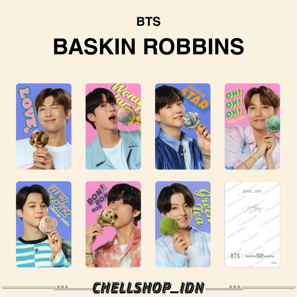 PHOTOCARD BASKIN ROBBINS