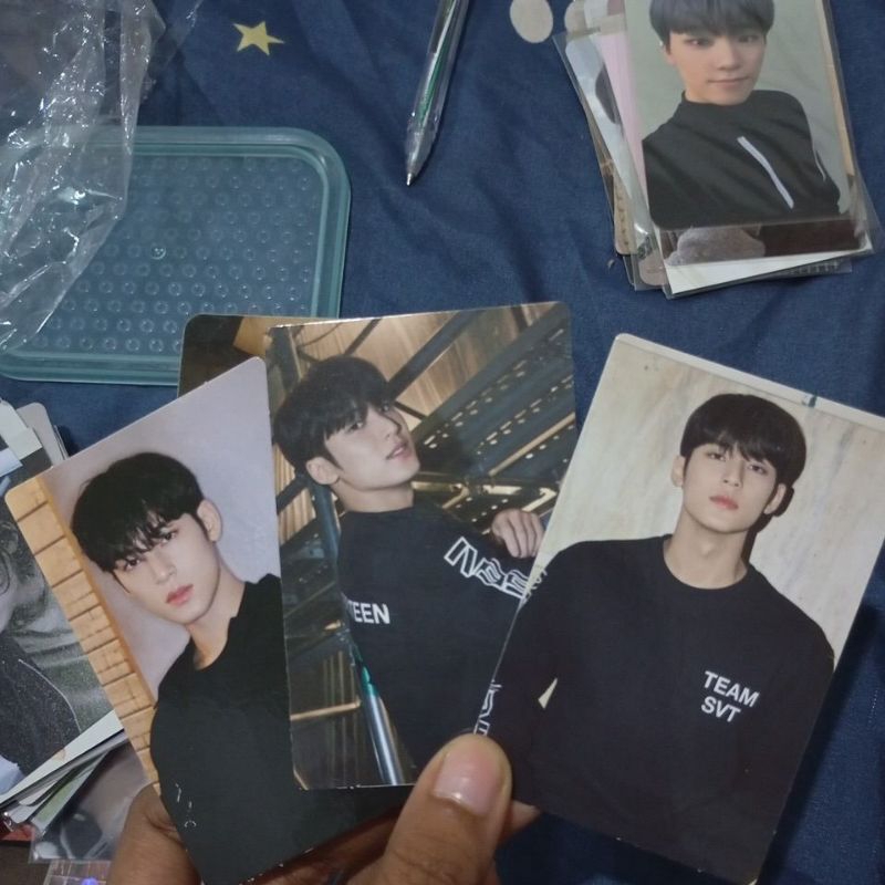3 Pcs Trading Card TC Mingyu Caratland 2022