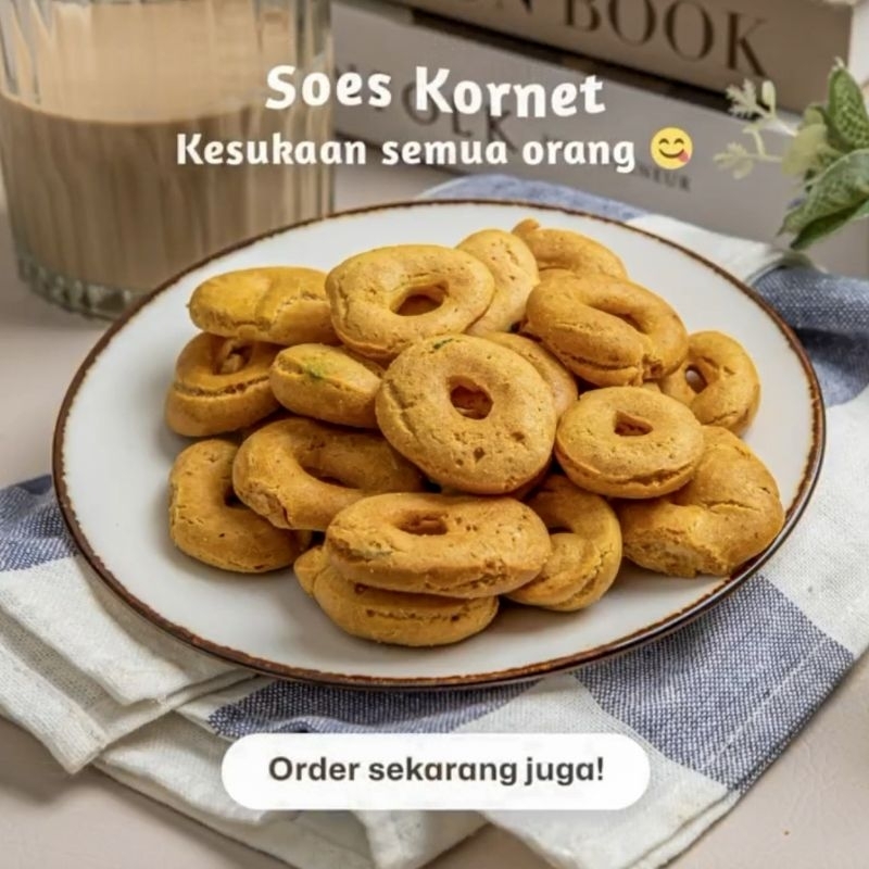 

Soes Kornet Sapi | 40 gram