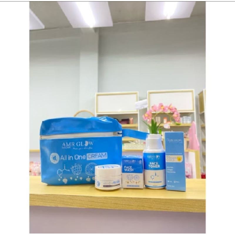 SEPAKET AMR GLOW PLUS SERUM (satu paket amr glow + serum)