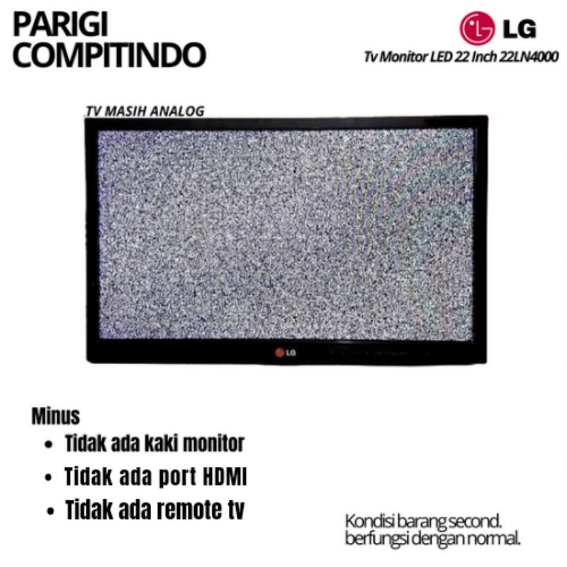 TV LG LED 22 inch 22LN4000